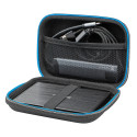 TRAVEL CASE ORGANIZER FOR HDD / SSD / ACCESSORIES / CABLES NATEC KRILL 2 BLACK