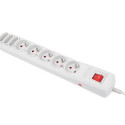 SURGE PROTECTOR NATEC EXTREME MEDIA SP8 5M 5X FRENCH OUTLETS 3X EUROPLUG OUTLETS GREY