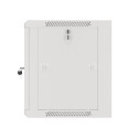 RACK CABINET 19" WALL-MOUNTED 9U 450 FAST ASSEMBLY (FLAT PACK) GREY LANBERG