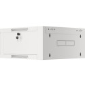 RACK CABINET 19" WALL-MOUNTED 4U 600 FAST ASSEMBLY (FLAT PACK) GREY LANBERG