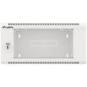 RACK CABINET 19" WALL-MOUNTED 4U 600 FAST ASSEMBLY (FLAT PACK) GREY LANBERG