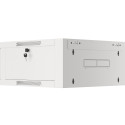 RACK CABINET 19" WALL-MOUNTED 4U 600 FAST ASSEMBLY (FLAT PACK) GREY LANBERG