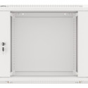 RACK CABINET 19" WALL-MOUNT 9U/600X600 (FLAT PACK) V2 GREY LANBERG