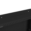 RACK CABINET 19" WALL-MOUNT 4U+3U/540X200 LOW-PROFILE BLACK LANBERG (ASSEMBLED)