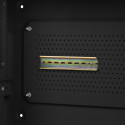 RACK CABINET 19" WALL-MOUNT 4U+3U/540X200 LOW-PROFILE BLACK LANBERG (ASSEMBLED)