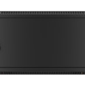 RACK CABINET 19" WALL-MOUNT 6U/600X600 FOR SELF-ASSEMBLY WITH METAL DOOR BLACK LANBERG (FLAT PACK)