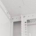 RACK CABINET 19" WALL-MOUNT 27U/600X450 (FLAT PACK) GREY LANBERG V2
