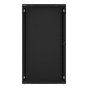 RACK CABINET 19" WALL-MOUNT 22U/600X600 (FLAT PACK) BLACK LANBERG V2