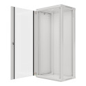 RACK CABINET 19" WALL-MOUNT 27U/600X450 (FLAT PACK) GREY LANBERG V2
