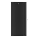 RACK CABINET 19" WALL-MOUNT 27U/600X600 (FLAT PACK) BLACK LANBERG V2