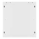 RACK CABINET 19" WALL-MOUNT 12U/600X450 FOR SELF-ASSEMBLY WITH METAL DOOR GREY LANBERG (FLAT PACK)