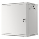 RACK CABINET 19" WALL-MOUNT 12U/600X450 FOR SELF-ASSEMBLY WITH METAL DOOR GREY LANBERG (FLAT PACK)