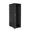 RACK CABINET 19" FREE-STANDING 42U/800X1200 BLACK LANBERG (FLAT PACK)