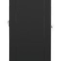 RACK CABINET 19" FREE-STANDING 42U/800X1000 (FLAT PACK) WITH MESH DOOR BLACK LANBERG