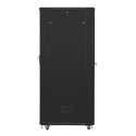 RACK CABINET 19" FREE-STANDING 42U/800X1000 (FLAT PACK) BLACK LANBERG