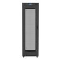 RACK CABINET 19" FREE-STANDING 42U/600X1000 (FLAT PACK) WITH MESH DOOR LCD BLACK LANBERG V2