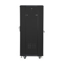 Lanberg rack cabinet 19" Free-standing 27U 600x600, black