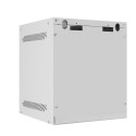 RACK CABINET 10" WALL-MOUNT 6U/280X310 (FLAT PACK) WITH GLASS DOOR GREY LANBERG