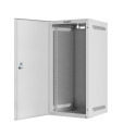 RACK CABINET 10" WALL-MOUNT 12U/280X310 FOR SELF-ASSEMBLY WITH METAL DOOR GREY LANBERG (FLAT PACK)