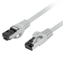 PATCHCORD CAT.8.1 S/FTP LSZH CU 1.5M GREY FLUKE PASSED LANBERG