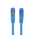 PATCHCORD CAT.6A S/FTP LSZH CCA 1M BLUE FLUKE PASSED LANBERG