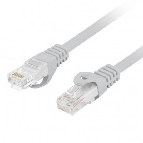 PATCHCORD CAT.6 UTP LSZH CU 1.5M GREY FLUKE PASSED LANBERG