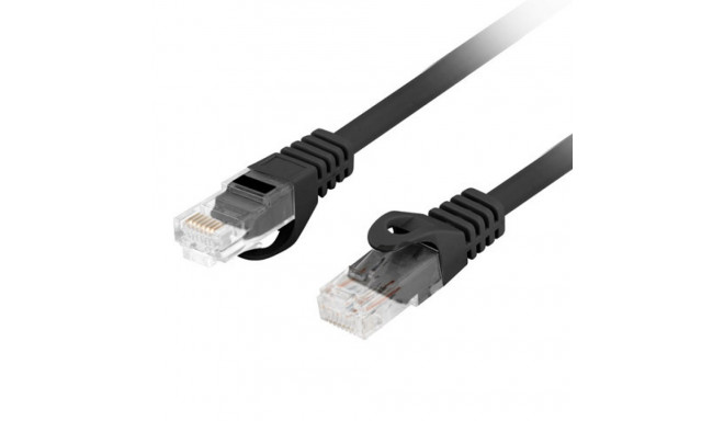 PATCHCORD CAT.6 UTP LSZH CU 1.5M BLACK FLUKE PASSED LANBERG