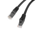 PATCHCORD CAT.6 UTP LSZH CU 10M BLACK FLUKE PASSED LANBERG