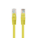 PATCHCORD CAT.6 UTP 1M YELLOW FLUKE PASSED LANBERG 10-PACK