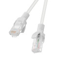 PATCHCORD CAT.6 UTP 1M GREY FLUKE PASSED LANBERG 10-PACK