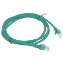 PATCHCORD CAT.6 UTP 1.5M GREEN FLUKE PASSED LANBERG