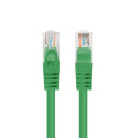 PATCHCORD CAT.6 UTP 0.5M GREEN FLUKE PASSED LANBERG 10-PACK