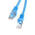 PATCHCORD CAT.6 FTP 1M BLUE FLUKE PASSED LANBERG