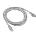 PATCHCORD CAT.6 FTP 1.5M GREY FLUKE PASSED LANBERG