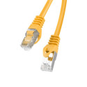 PATCHCORD CAT.6 FTP 0.5M ORANGE FLUKE PASSED LANBERG