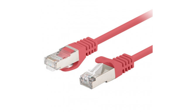 PATCHCORD CAT.6 FTP 0.25M RED FLUKE PASSED LANBERG
