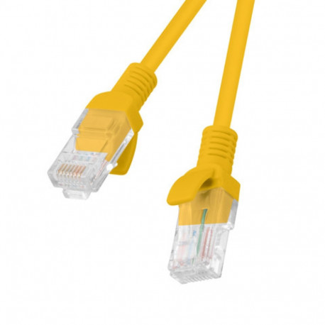PATCHCORD CAT.5E UTP 20M ORANGE FLUKE PASSED LANBERG