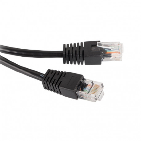 PATCHCORD CAT.5E UTP 5M BLACK NATEC