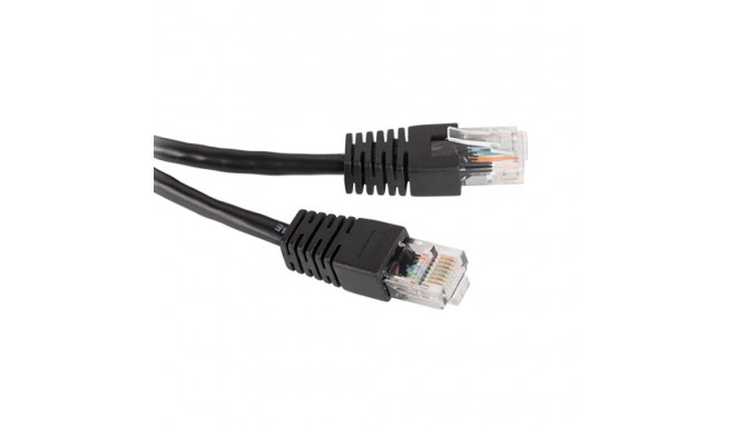 PATCHCORD CAT.5E UTP 5M BLACK NATEC
