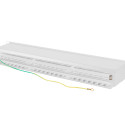 PATCH PANEL 48 PORT 1U 19" CAT.6 FTP SHIELDED GREY LANBERG
