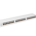 PATCH PANEL 24 PORT 1U 19" CAT.6A FTP GREY LANBERG