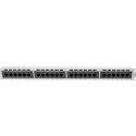 PATCH PANEL 24 PORT 1U 19" CAT.5E GREY LANBERG