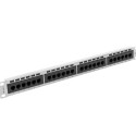 PATCH PANEL 24 PORT 1U 19" CAT.5E GREY LANBERG