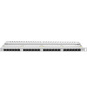 PATCH PANEL 24 PORT 0.5U 19" CAT.6 GREY LANBERG