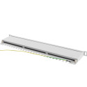 PATCH PANEL 24 PORT 0.5U 19" CAT.5E GREY LANBERG
