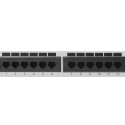 PATCH PANEL 12PORT 1U 10" CAT.5E GREY LANBERG