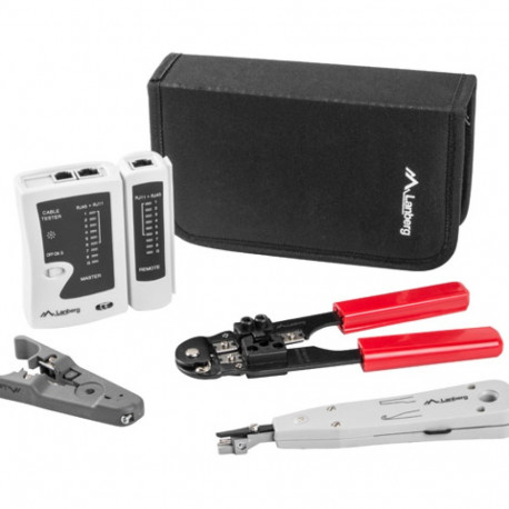NETWORK TOOL KIT AND TESTER LANBERG