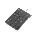 Natec numbriklaviatuur Goby USB, must (NKL-2022)