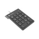 Natec numbriklaviatuur Goby USB, must (NKL-2022)