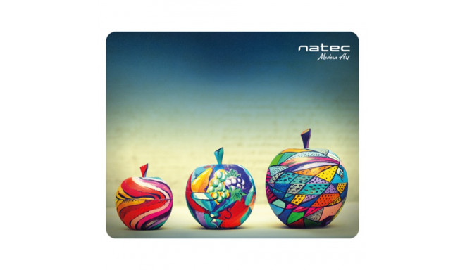 MOUSE PAD PHOTO NATEC MODERN ART - APPLES 220X180MM